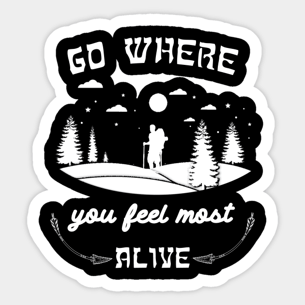 hiking Sticker by khalid12